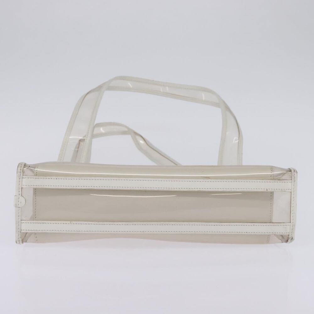 GUCCI Tote Bag Vinyl Clear Silver 001 2122 001 2122 - Picture 9 of 12